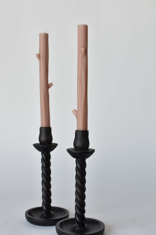 10" Tree Branch Tape Candle