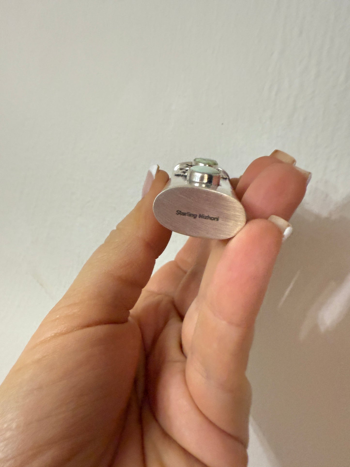 Handmade Sterling Silver & Palomino Turquoise Lighter Cover