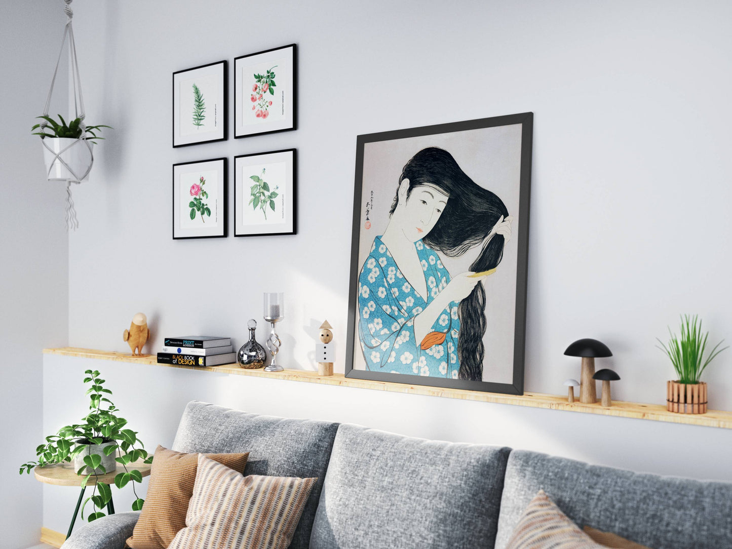 Hashaguchi - Brushing Hair P1