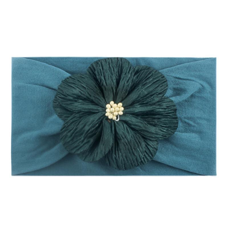 Handamde New Colorful Chiffon Flower Headband for Newborn Baby Toddler Ribbon Elastic Baby Headdress Kids Hair Band Girl Bow Knot Styling