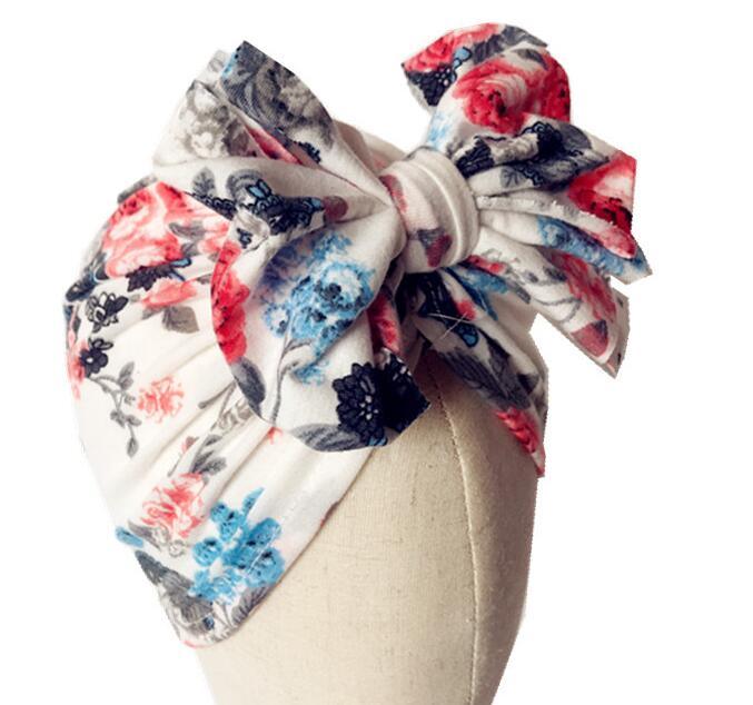 Luxury Mdoern Set 2PCS Baby and Mom Headbands Set Flower Bowknot Newborn Turban Cross-tied Mommy Headband Bow