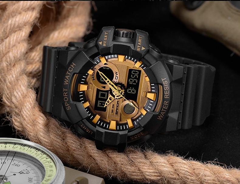 Sport Men Watches White G style Watch In LED Digital Style Waterproof 30M Casual Luxury Elegant Style  Relogios masculino