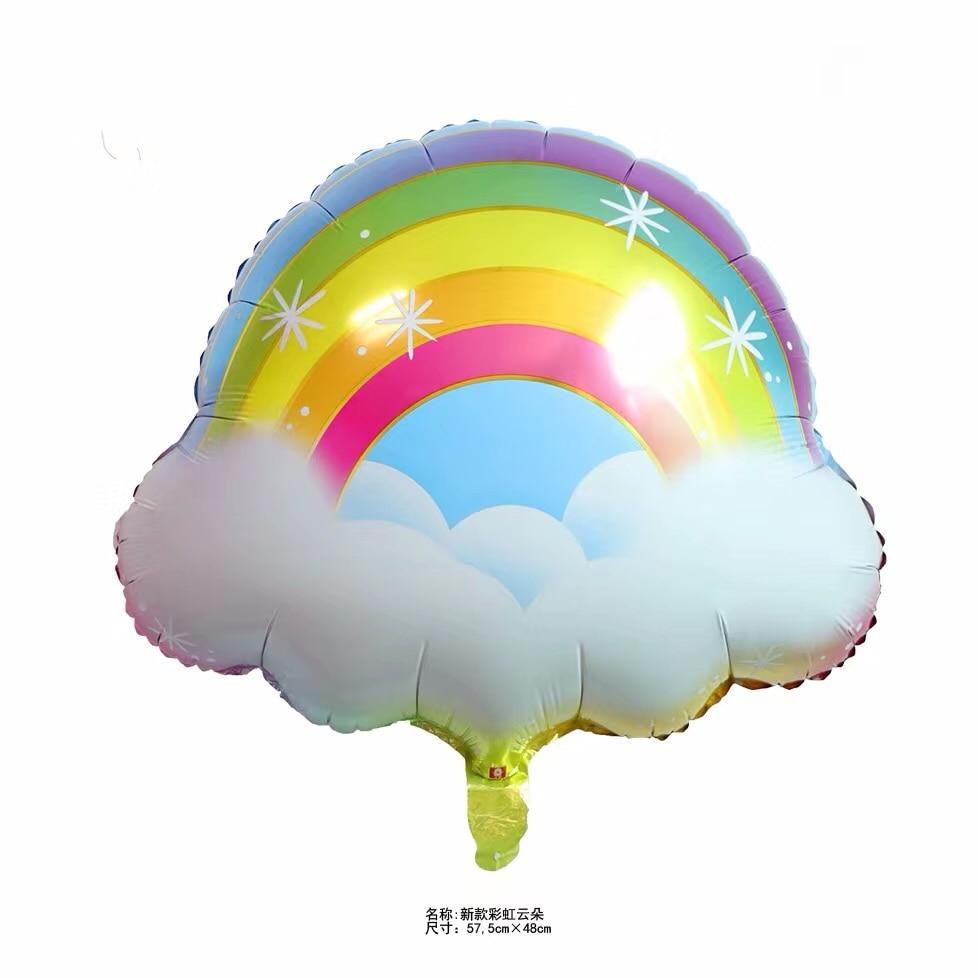 Big Popular Decorations Ballons in Donuts Lip Stick Ice Cream and Rainbow Style Balloons For Kids  Baby and Birthday Decorations Inflatable Helium