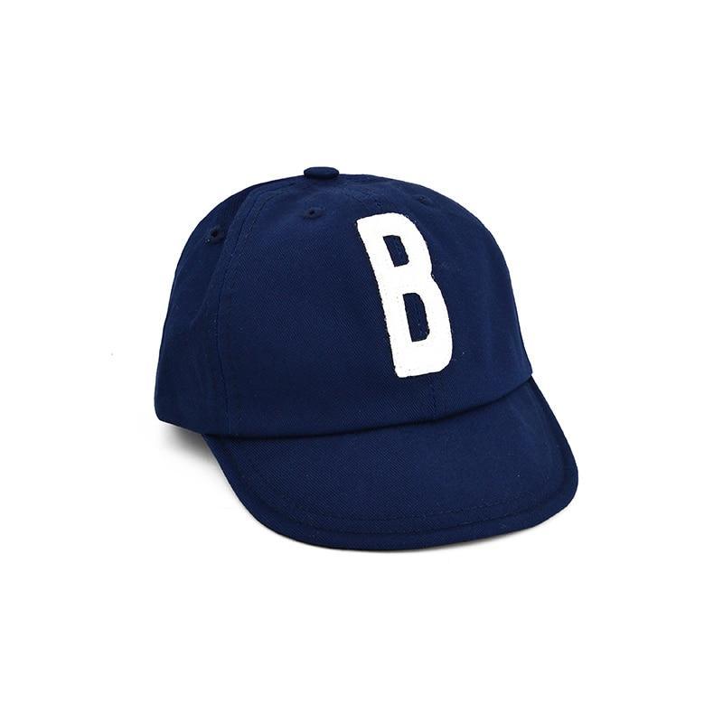 Cotton Baby Adjustable Letter Baseball Caps For Boys & Girl Hats Children Snapback Hip-Hop Sun Hat In Modern Style