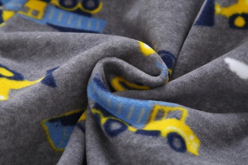 Modern Colorful Interesting Newborn Baby Unisex Warm Clothing Long Sleeved Cotton Romper For Kids