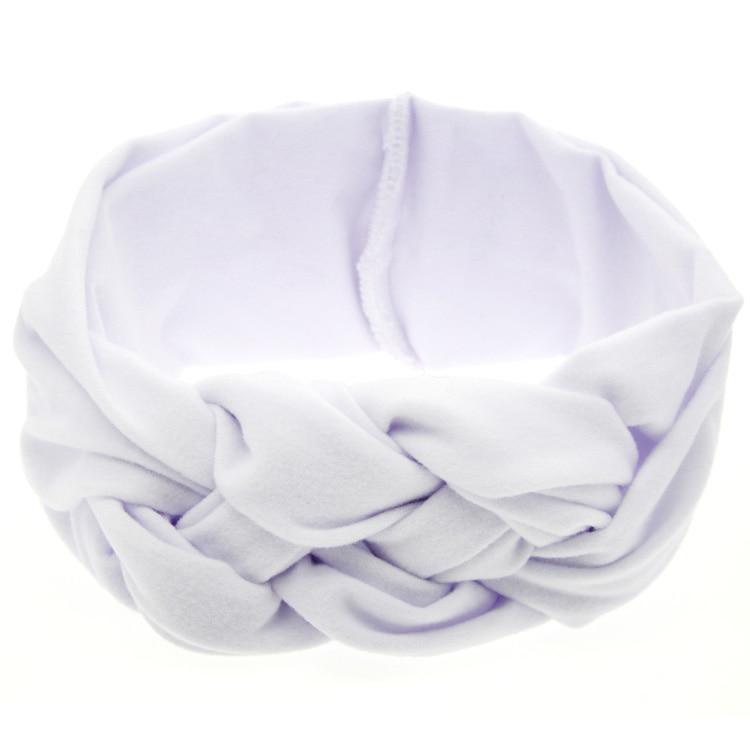 Modern Luxury Handmade Hair Band Headband Bow Hairbands Knot Kids Turban For Girls