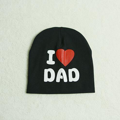 Modern Popular Baby Knitted Warm Cotton Beanie Hat cap For Toddler Baby Kids Cap for Girls &  Boys I love Mama Prints Baby Hat Design