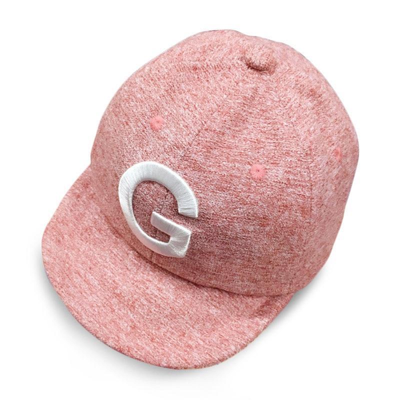 Cotton Baby Adjustable Letter Baseball Caps For Boys & Girl Hats Children Snapback Hip-Hop Sun Hat In Modern Style