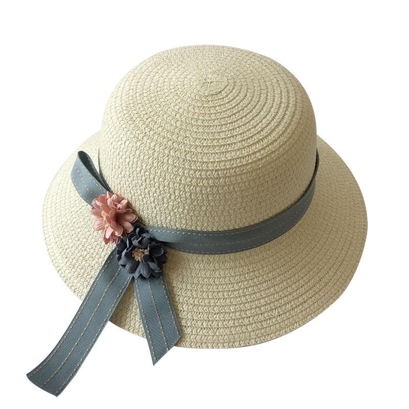 Girls Hats Children Raw Edge Straw Hat For Girls Kids Sun Cap Girls  Hat Baby Beach Caps In leegant Modern Design