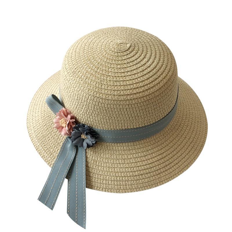 Girls Hats Children Raw Edge Straw Hat For Girls Kids Sun Cap Girls  Hat Baby Beach Caps In leegant Modern Design