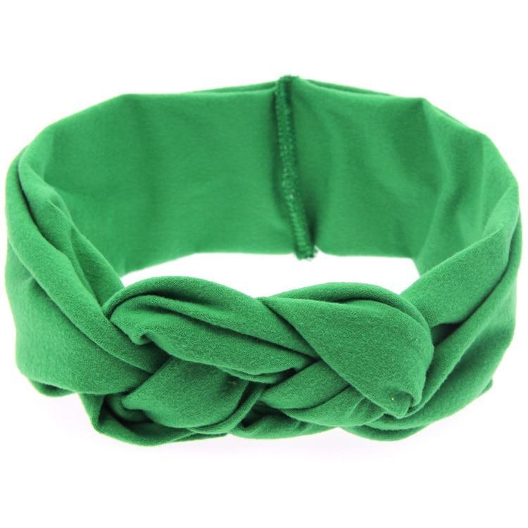 Modern Luxury Handmade Hair Band Headband Bow Hairbands Knot Kids Turban For Girls