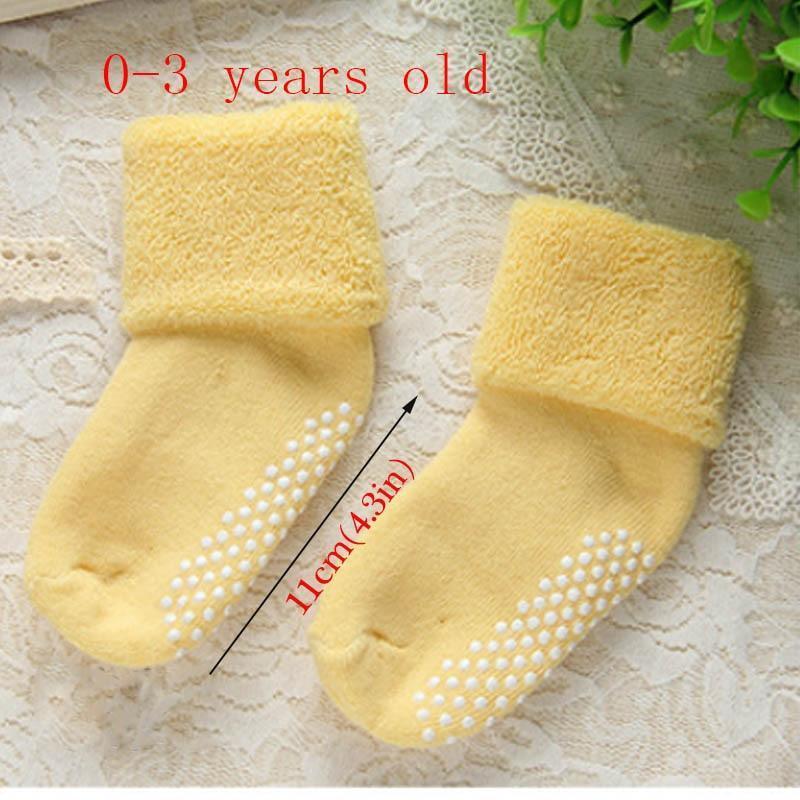 Cotton Newborn Baby Durable Anti Slip Floor Socks For Baby Boy And Baby Girl Perfect Baby Shower Gift