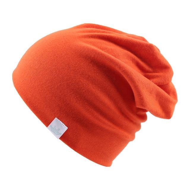 Cute Solid Knitted Cotton Hats Cap for Newborn Baby Autumn Winter Warm Style Caps for Boys