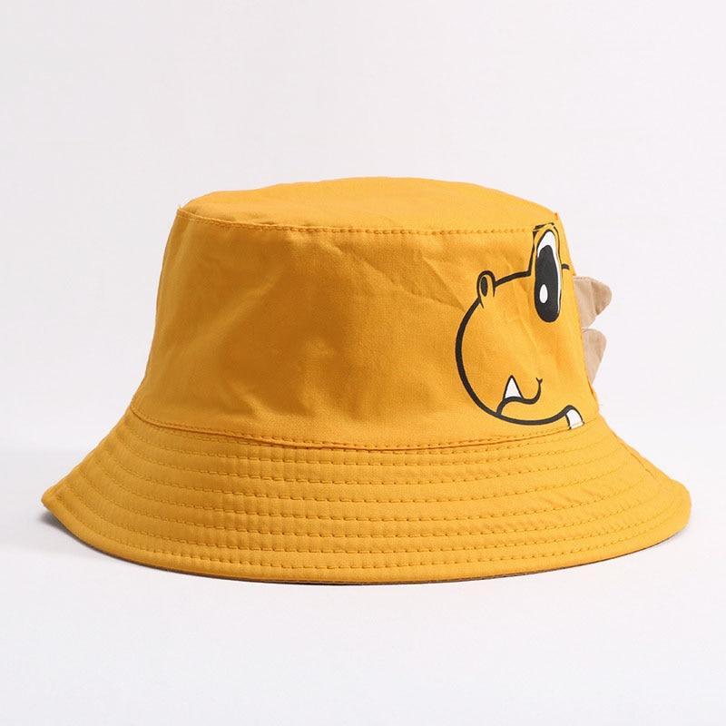 Lovely Baby Hat Soft Cotton Bucket Hat For Baby Boys and Girls Cartoon Bear Star Prints Cap Kids Fishing Hat