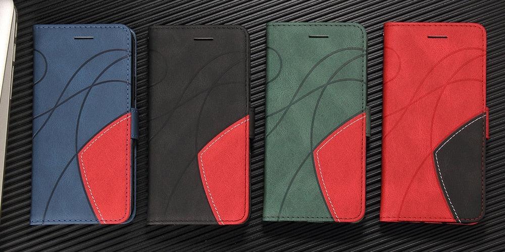 Wallet with Credit Card Holder Stand Women Men Leather Flip Case Folding Cover For Redmi 9T Case Leather Wallet Flip Cover Redmi 9T Phone Case For Xiaomi Redmi 9 T 9A 9C 8 8A 10 5G Note 10 11 Pro 11s 9s 10s Case