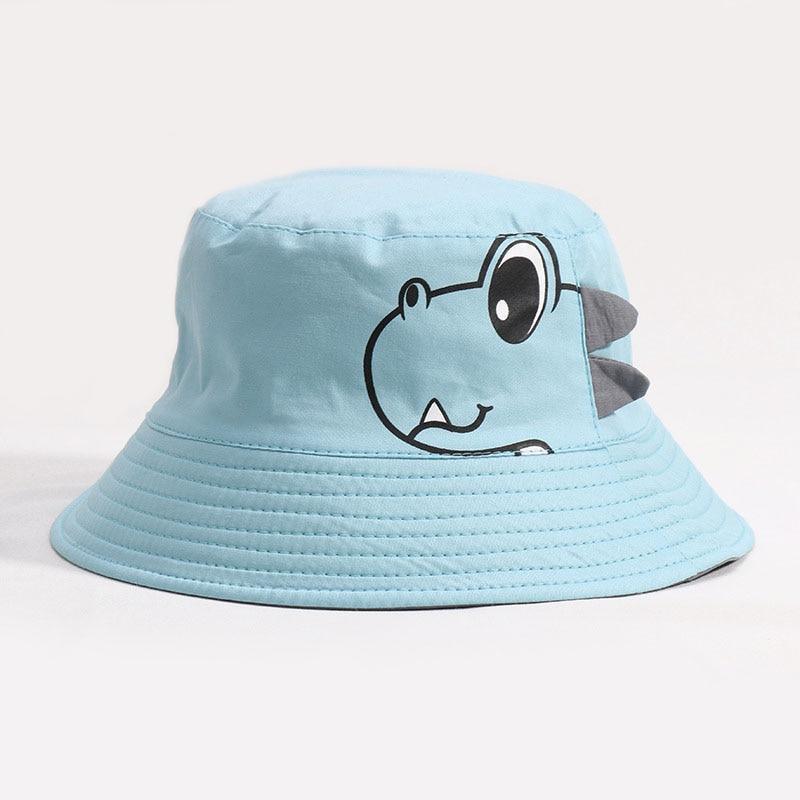 Lovely Baby Hat Soft Cotton Bucket Hat For Baby Boys and Girls Cartoon Bear Star Prints Cap Kids Fishing Hat