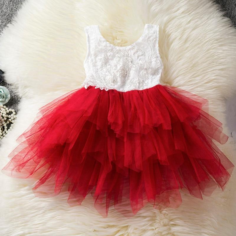 Luxury Toddler Girl Baby Clothing Dresses For 1 Year Birthday Christening Lace Girls Tulle  Infant Party Cake Smash Outfit Dress for Girls 1-6 Years