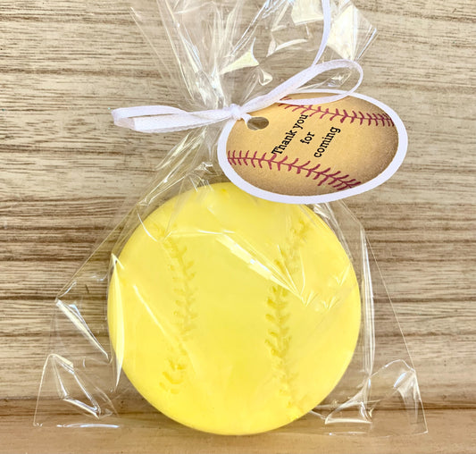 10 Softball Soap Party Favors