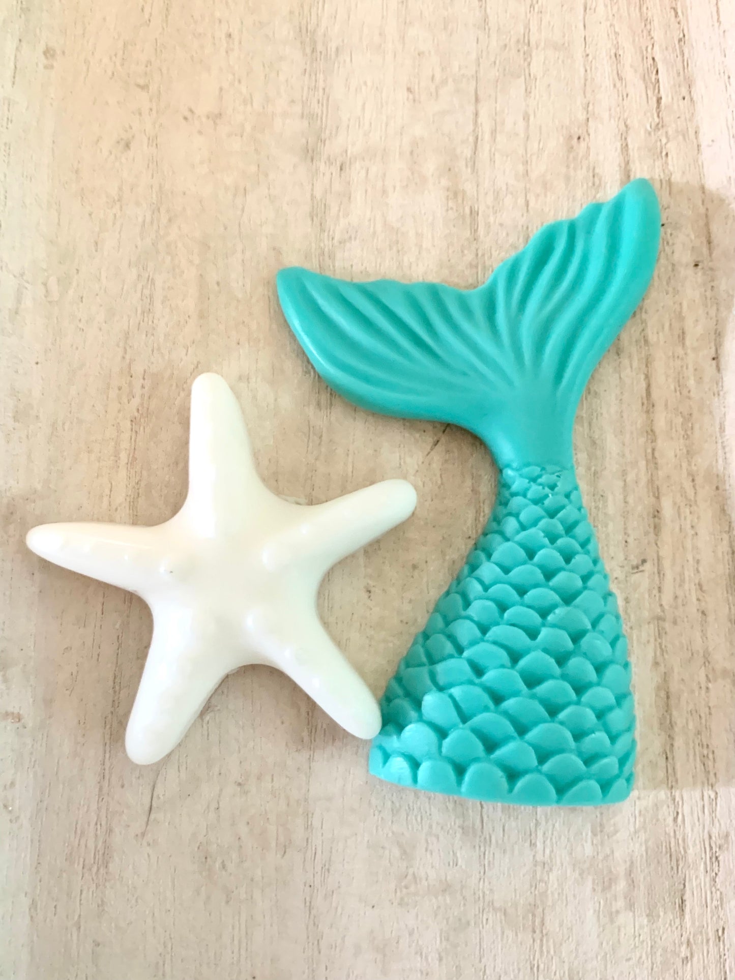 10 Mermaid and Starfish Soaps:  Party Favors