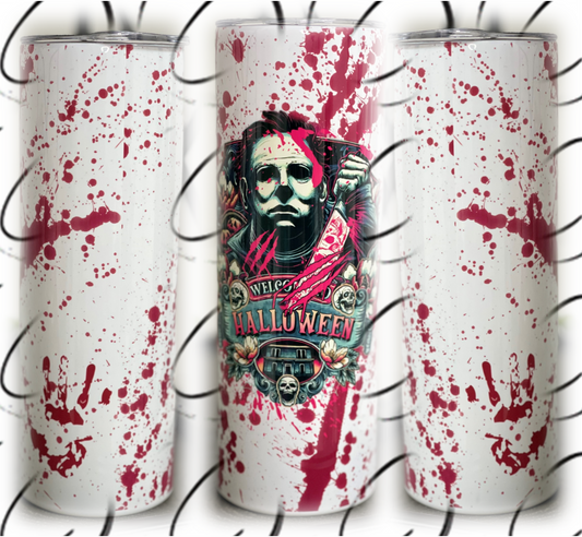 Michael Myers 20oz Skinny Tumbler