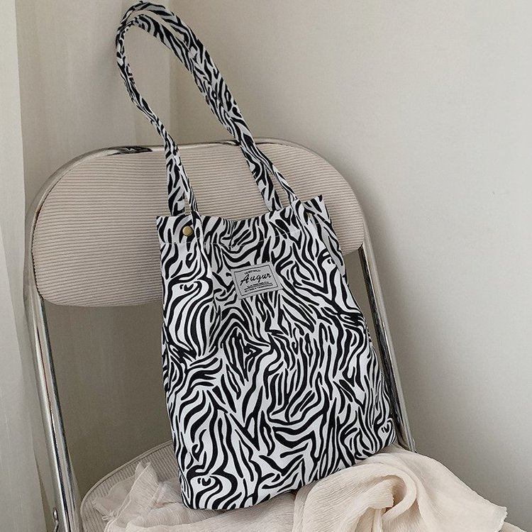 Simple Commute Canvas Bag Women's Handbag