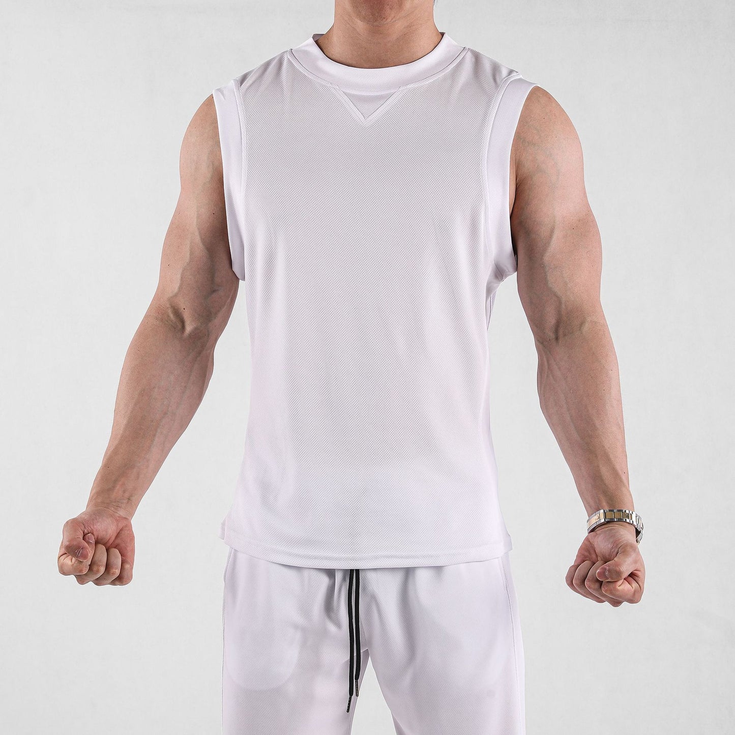 Casual Soft Skin-friendly Fitness Breathable Stretch Quick-dry Vest