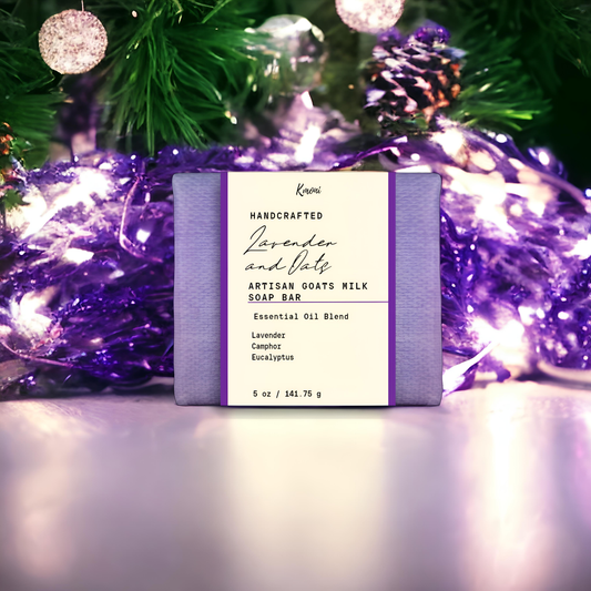 Lavender and Oats Goats Milk Artisan Soap