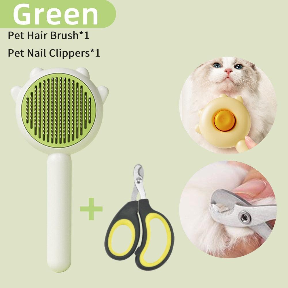 Cat Comb Massage Pet Magic Combs Hair Removal Cat and Dog Universal Needle Brush Pets Grooming Cleaning  Remove Supply Care Set  Pet Hair Cleaner Brush for Dogs Long or Short Hair Cats Pet Massage Brushes