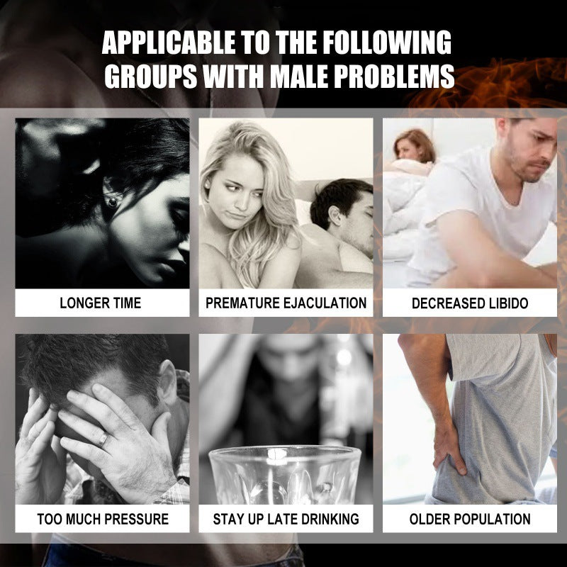 Men's Massage Essential Oil Maintenance And Care Stimulate Vitality And Enhance Endurance