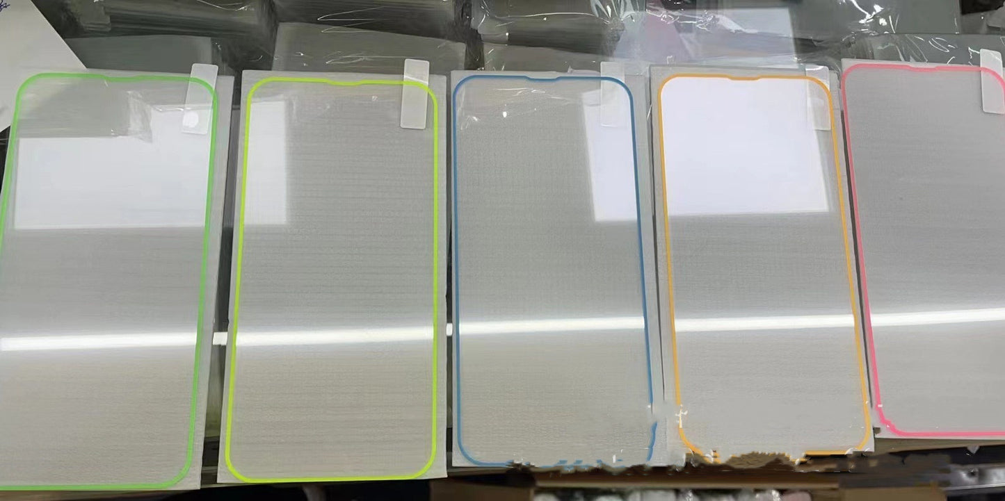 Fluorescent Tempered Glass Film Full Screen