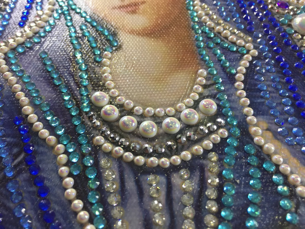 DIY Buddha Statue Religious Sage Fancy Shape Rhinestone Painting