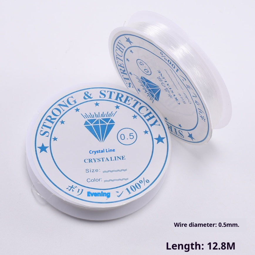 Transparent White Crystal Fishing Line Elastic Line