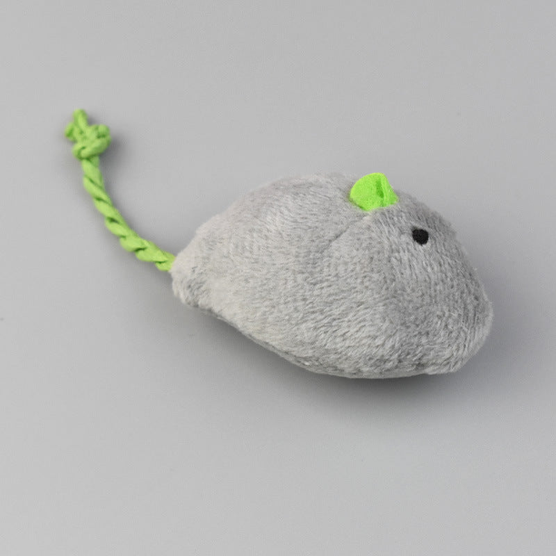 Herbal Plush Mouse Cat Teaser Toy