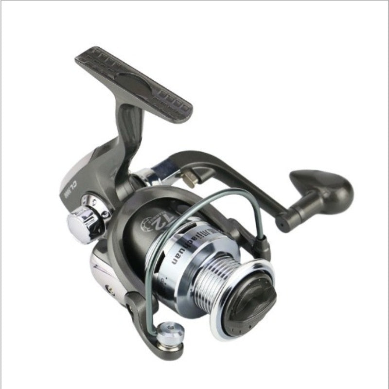 12-axis Metal Toe Cap Fishing Reel Reel For Telescopic Fishing Rod Thrown Pole Wheel