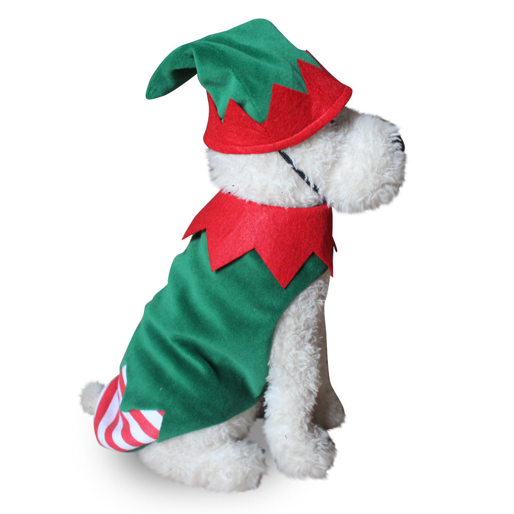 Holiday Pet Costume Clothes Suit