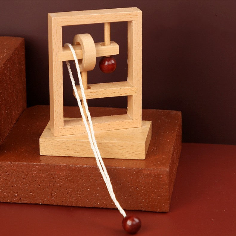 Wooden Puzzle Unlocking Toy Exercise Space