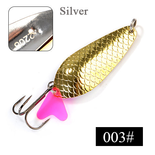 42g Double Iron Plate Sequin Road Sub Fish Hook