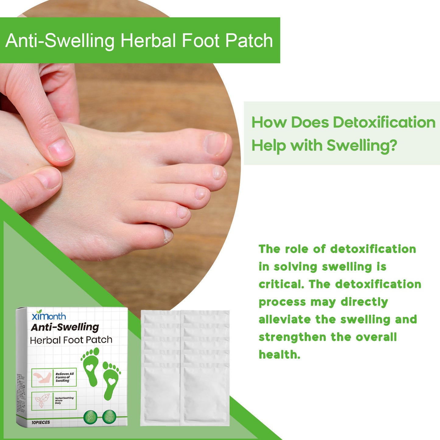 Herbal Foot Patch Deep Cleansing And Relaxation