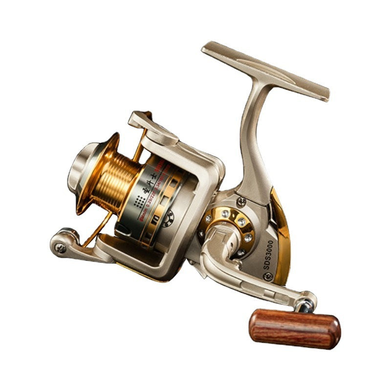 Metal Toe Cap Lure Fishing Reel