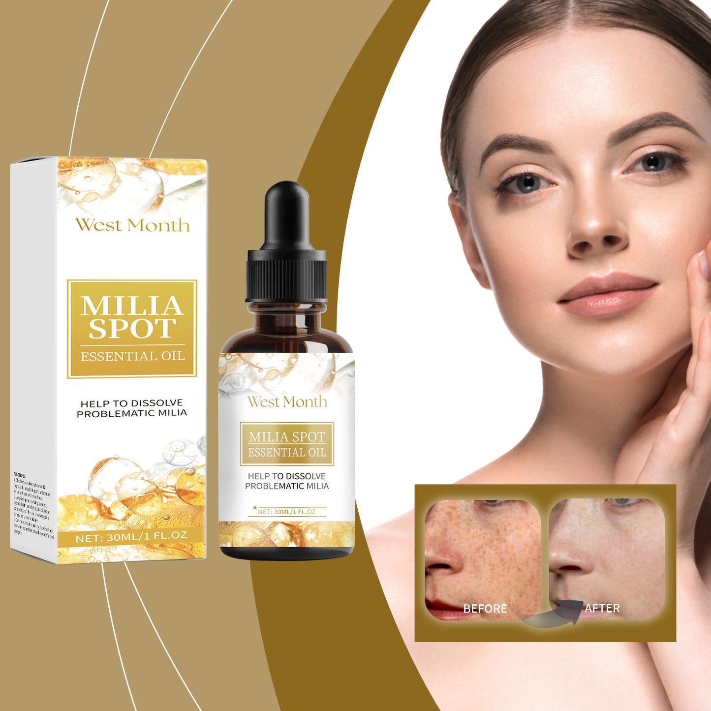 Facial Care Essential Oil Brightening, Dull And Hydrating