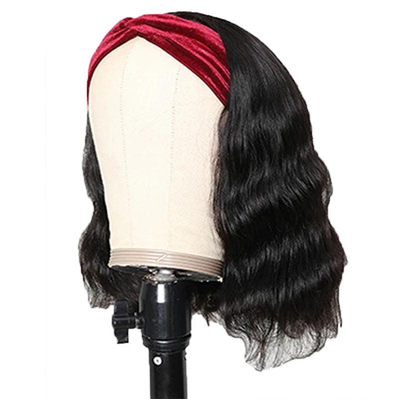 Afro Kinky Curly Short Bob Wigs Headband Wigs for Black Women Water Wave Synthetic Hair Wigs Wigs For Black Women Cosplay Wigs For Women