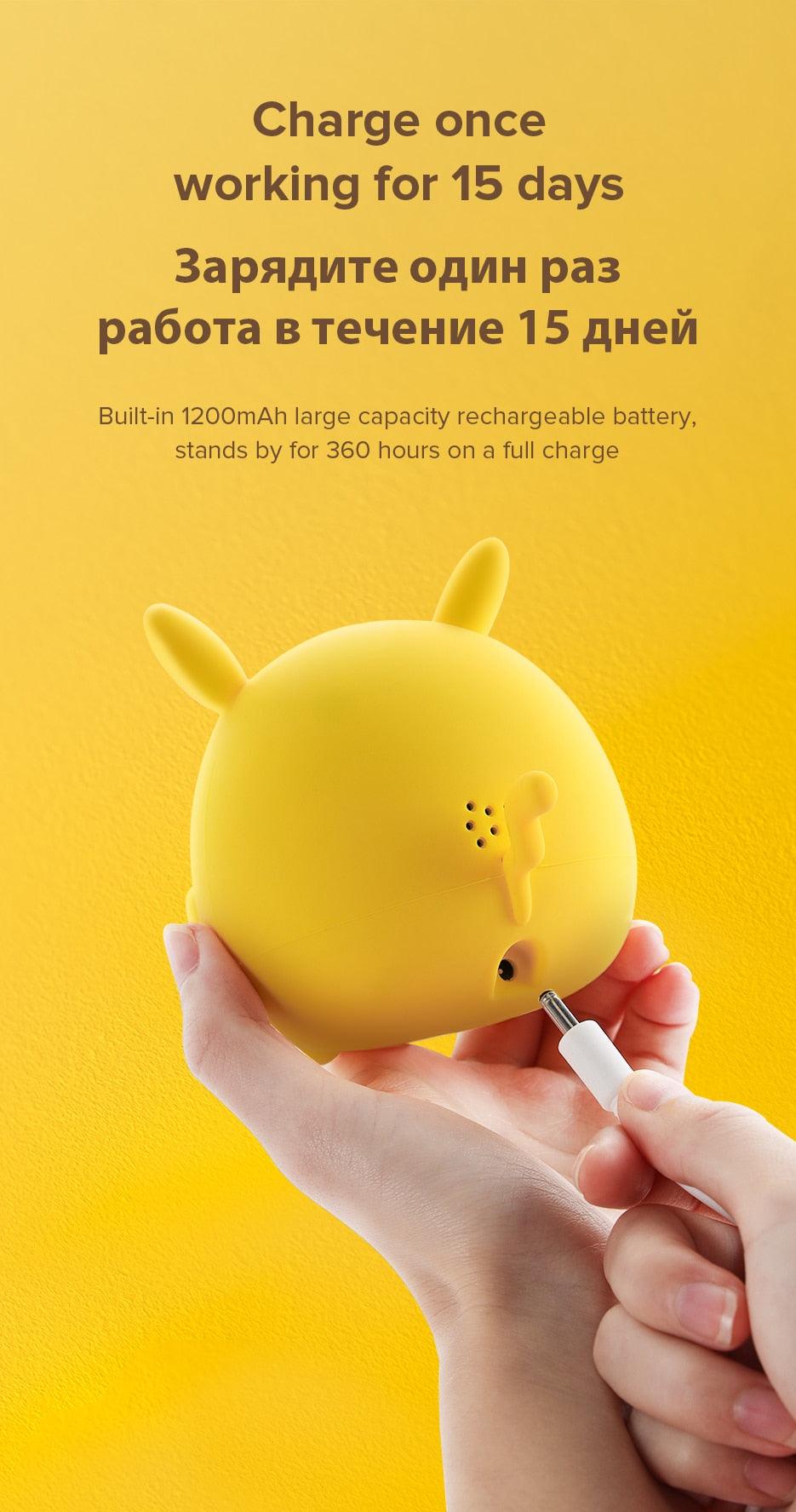 Alarm Clock Kids Child Children Sleep Bedside Alarm Clock Digital Wake Up Children's Alarm Clocks for Girls Boys Bedroom Temperature Snooze Timer Clock for Bedroom/Table/Desk