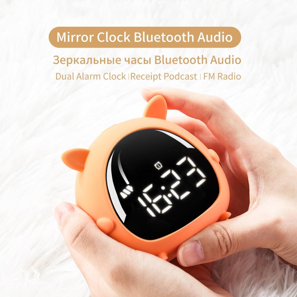 Alarm Clock Kids Child Children Sleep Bedside Alarm Clock Digital Wake Up Children's Alarm Clocks for Girls Boys Bedroom Temperature Snooze Timer Clock for Bedroom/Table/Desk