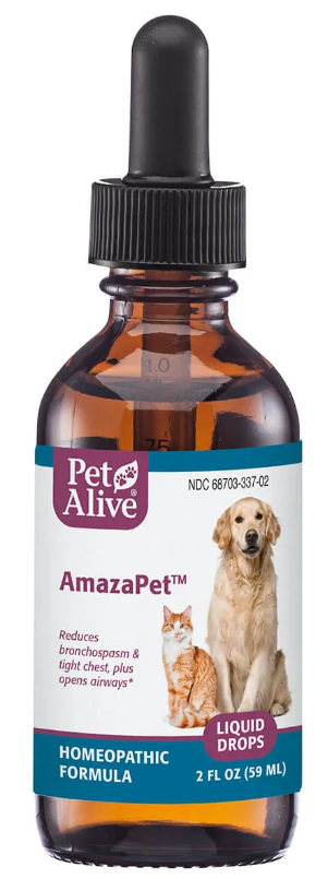 AmazaPet™ Drops for Asthma & Respiratory Symptoms