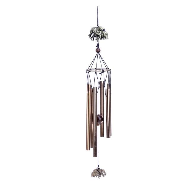 Antique Wind Chimes Amazing Grace Deep Tuned Amazing Grace Bells Wind-chime Chapel Bells Resonant Door Wall Hanging Home Décor Deep Tone Resonant Sound Church Bell Wind Chime