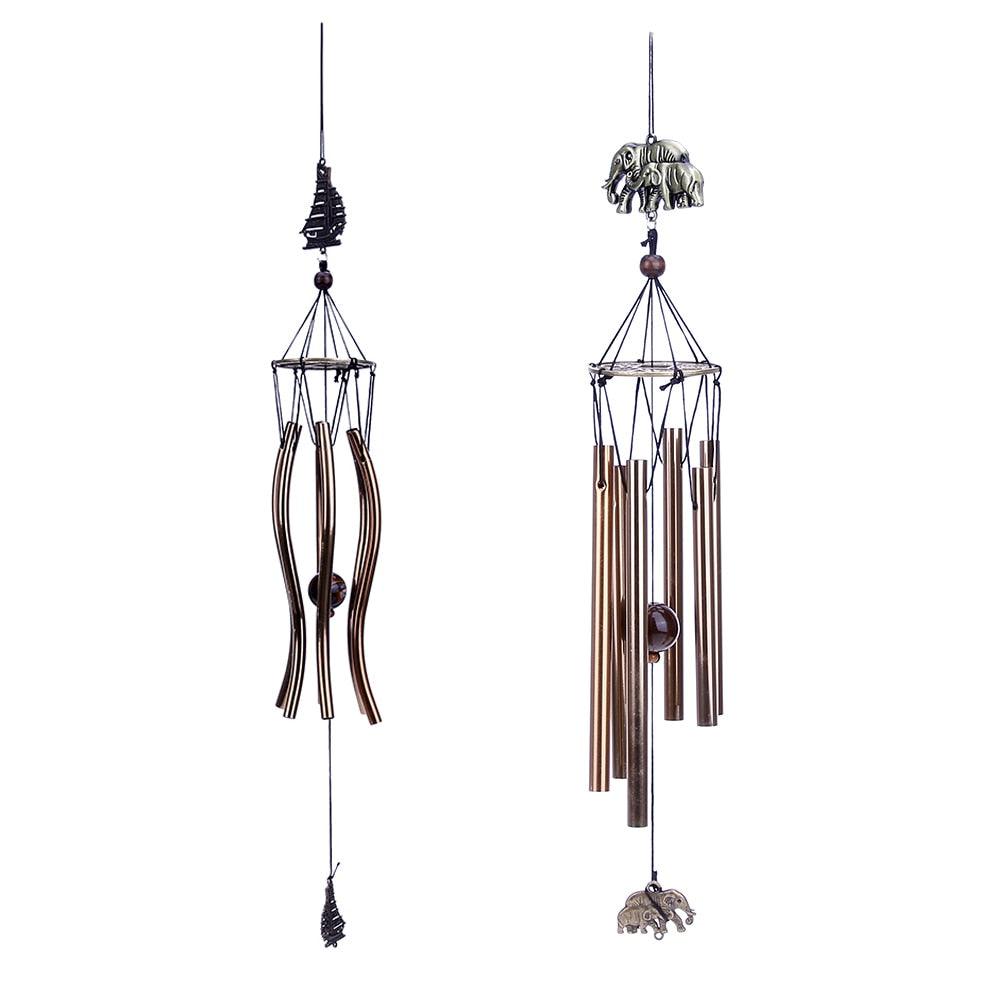 Antique Wind Chimes Amazing Grace Deep Tuned Amazing Grace Bells Wind-chime Chapel Bells Resonant Door Wall Hanging Home Décor Deep Tone Resonant Sound Church Bell Wind Chime