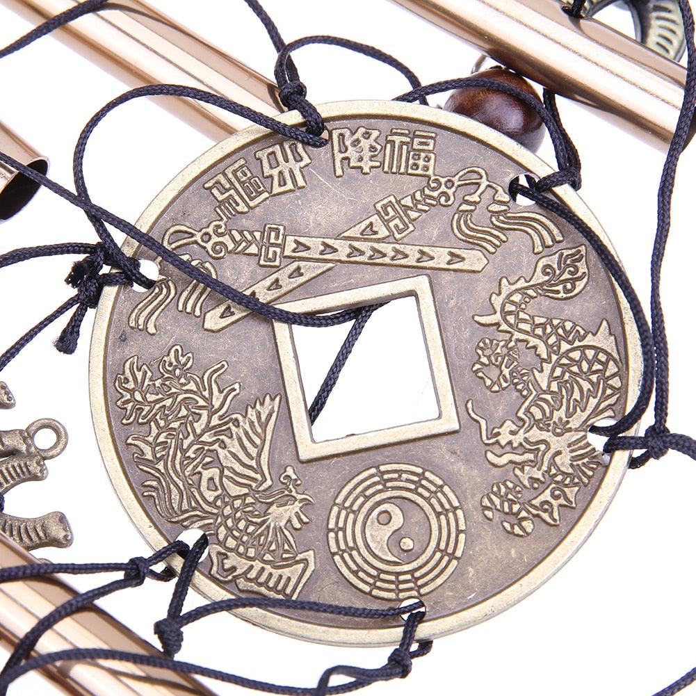 Antique Wind Chimes Amazing Grace Deep Tuned Amazing Grace Bells Wind-chime Chapel Bells Resonant Door Wall Hanging Home Décor Deep Tone Resonant Sound Church Bell Wind Chime