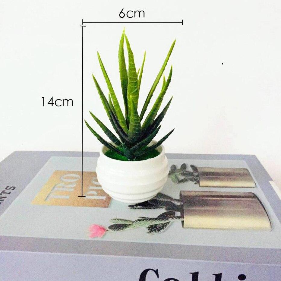 Artificial Succulent Small Simulated Tree Pot Decor Arrangement For Office Table Indoor Outdoor Stair Balcony Garden Home Decor