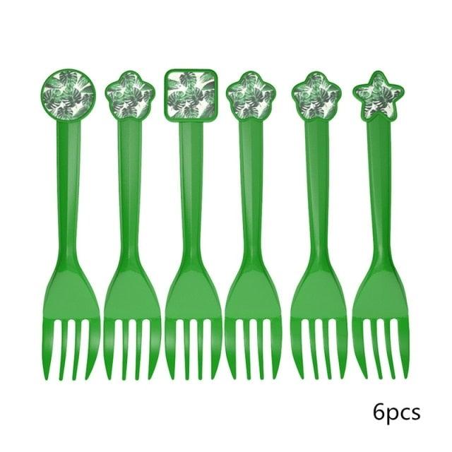 Artificial Tropical Palm Leaves For Hawaiian Luau Beach Birthday Jungle Party Wedding Home Table Decoration Accessories  Tropical Leaves with Stems Jungle Leaves Decorations for Hawaiian Luau Party Beach Baby Shower Wedding Birthday Decorations