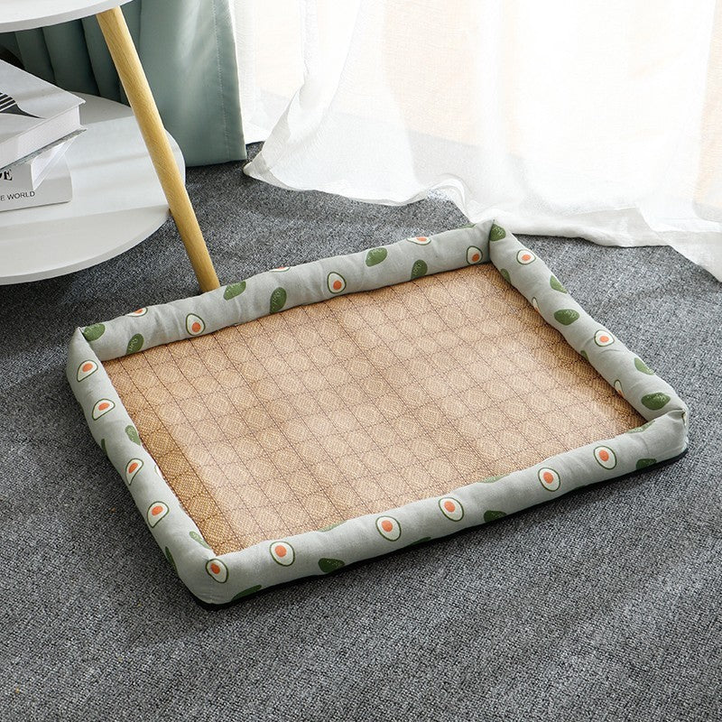 Pet Mat Nest Summer Linen High Temperature Summer Dog